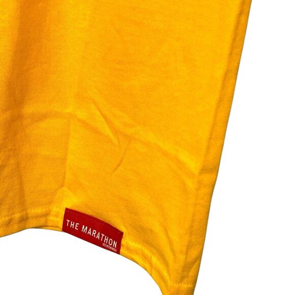 The Marathon Mens Size S Crenshaw Limited Edition Shirt TMC Yellow - Picture 4 of 5